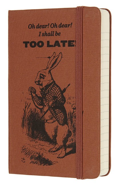 Ежедневник Moleskine ALICE IN WONDERLAND POCKET LE, оранжевый