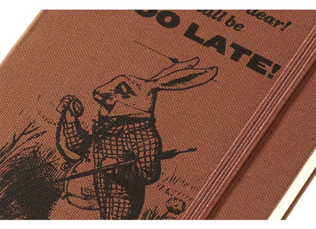 Ежедневник Moleskine ALICE IN WONDERLAND POCKET LE, оранжевый