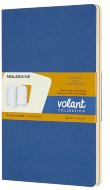 Блокнот Moleskine VOLANT Large, линейка, синий, желтый янтарный (2шт)