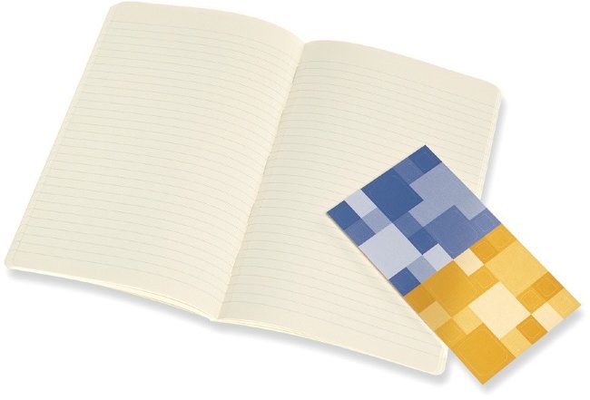 Блокнот Moleskine VOLANT Large, линейка, синий, желтый янтарный (2шт) Блокнот Moleskine VOLANT Large, линейка, синий, желтый янтарный (2шт)