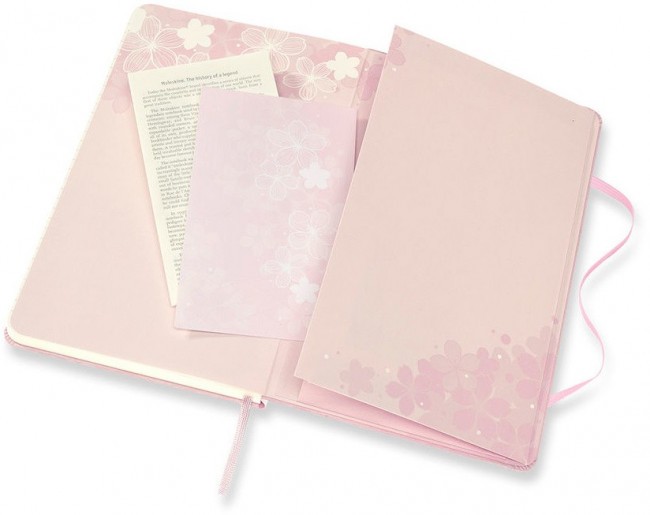 Блокнот Moleskine LE SAKURA Large 130х210мм обложка текстиль 240стр. линейка