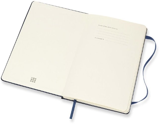 Еженедельник Moleskine CLASSIC WKNT, синий сапфир