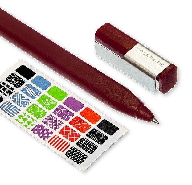 Ручка-роллер Moleskine CLASSIC PLUS бордовый Ручка-роллер Moleskine CLASSIC PLUS бордовый
