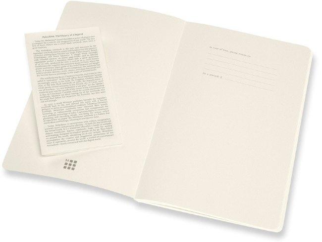 Блокнот Moleskine VOLANT Large, линейка, оранжевый, голубой (2шт)