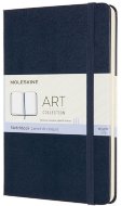 Блокнот для рисования Moleskine ART SKETCHBOOK Medium 115x180мм 88стр. твердая обложка, синий