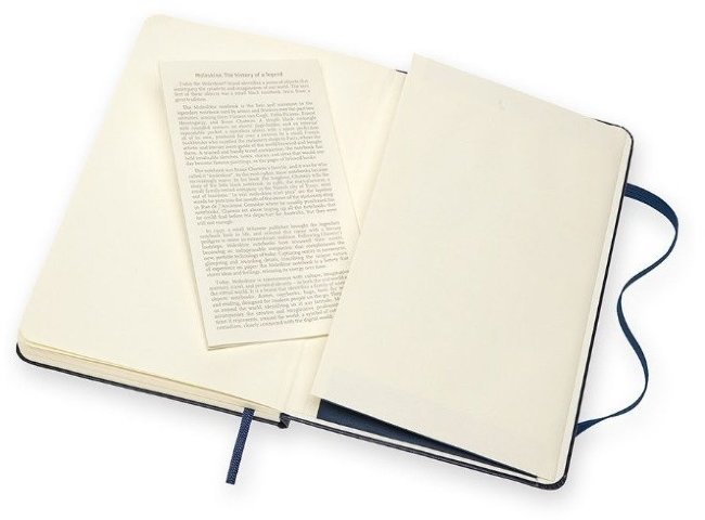 Блокнот для рисования Moleskine ART SKETCHBOOK Medium 115x180мм 88стр. твердая обложка, синий