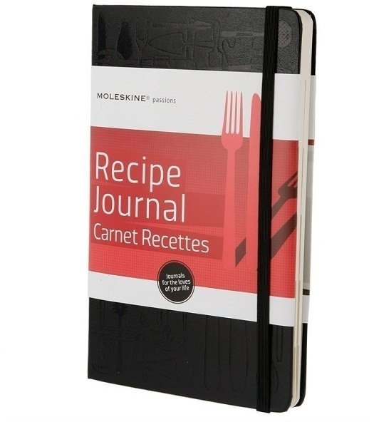 Блокнот Moleskine PASSION RECIPE, черный Блокнот Moleskine PASSION RECIPE, черный