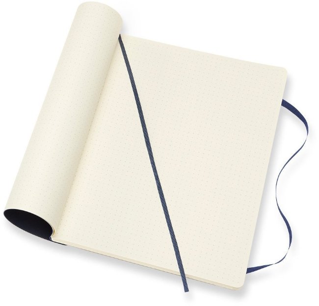 Блокнот Moleskine CLASSIC SOFT, пунктир, синий сапфир Блокнот Moleskine CLASSIC SOFT, пунктир, синий сапфир