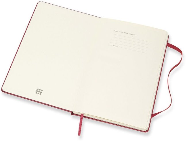 Еженедельник Moleskine CLASSIC WKNT LARGE, малиновый Еженедельник Moleskine CLASSIC WKNT LARGE, малиновый