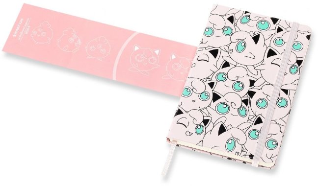 Блокнот Moleskine Limited Edition POKEMON Pocket , линейка, Jigglypuff