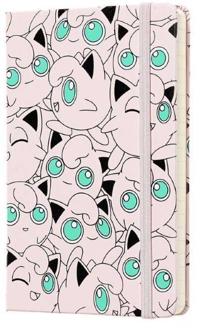 Блокнот Moleskine Limited Edition POKEMON Pocket , линейка, Jigglypuff