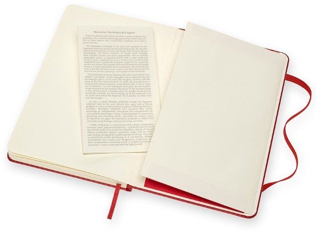 Блокнот для рисования Moleskine ART SKETCHBOOK Medium 115x180мм 88стр. твердая обложка, красный