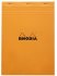 Блокнот Rhodia Basics №18, A4, клетка, 80 г, оранжевый