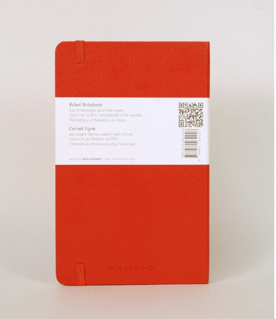 Блокнот Moleskine CLASSIC LARGE, линейка, красный Блокнот Moleskine CLASSIC LARGE, линейка, красный