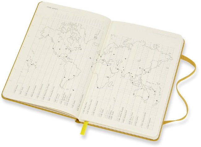 Еженедельник Moleskine CLASSIC WKNT POCKET, желтый клен Еженедельник Moleskine CLASSIC WKNT POCKET, желтый клен
