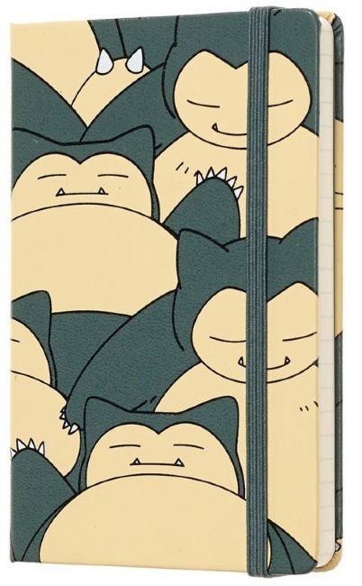 Блокнот Moleskine Limited Edition POKEMON Pocket, нелинованный, Snorlax