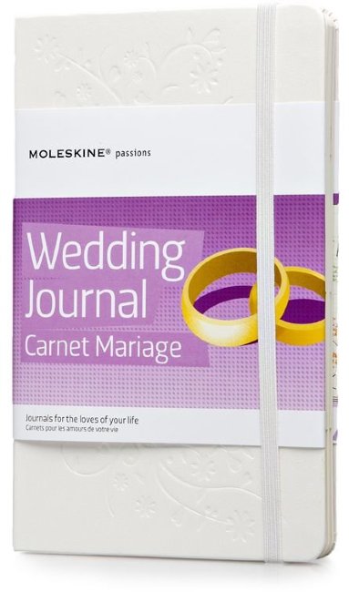 Блокнот Moleskine PASSION WEDDING, белый
