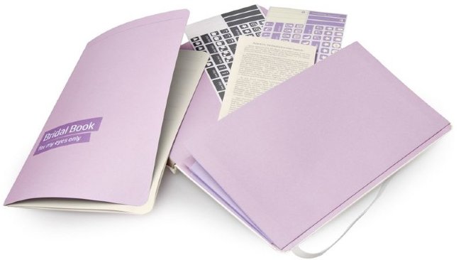 Блокнот Moleskine PASSION WEDDING, белый