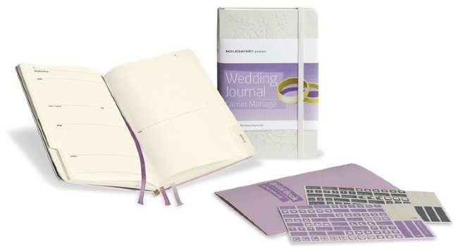 Блокнот Moleskine PASSION WEDDING, белый