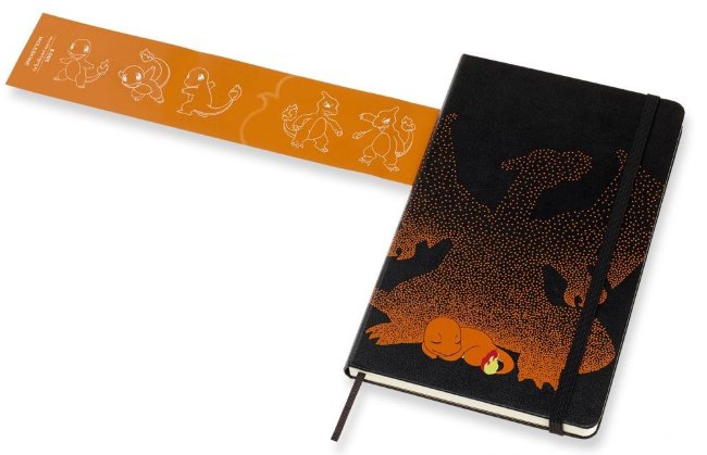 Блокнот Moleskine Limited Edition POKEMON Large, нелинованный, Charmender Блокнот Moleskine Limited Edition POKEMON Large, нелинованный, Charmender