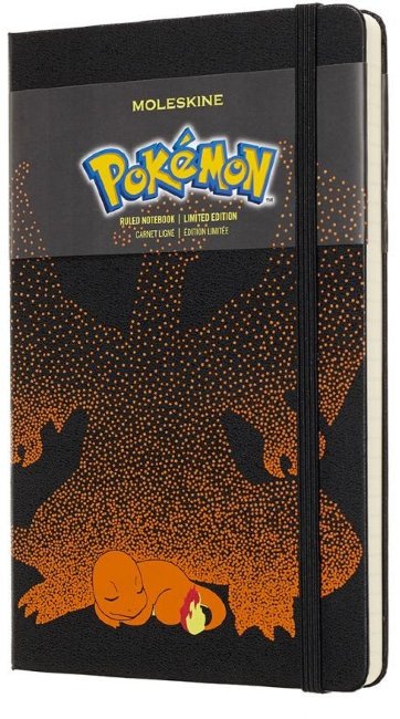 Блокнот Moleskine Limited Edition POKEMON Large, нелинованный, Charmender Блокнот Moleskine Limited Edition POKEMON Large, нелинованный, Charmender