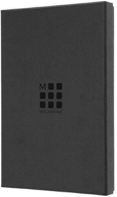 Блокнот Moleskine Limited Edition Leather Large, линейка, черный, подарочная коробка Блокнот Moleskine Limited Edition Leather Large, линейка, черный, подарочная коробка
