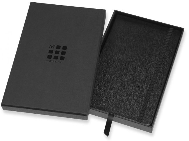 Блокнот Moleskine Limited Edition Leather Large, линейка, черный, подарочная коробка Блокнот Moleskine Limited Edition Leather Large, линейка, черный, подарочная коробка