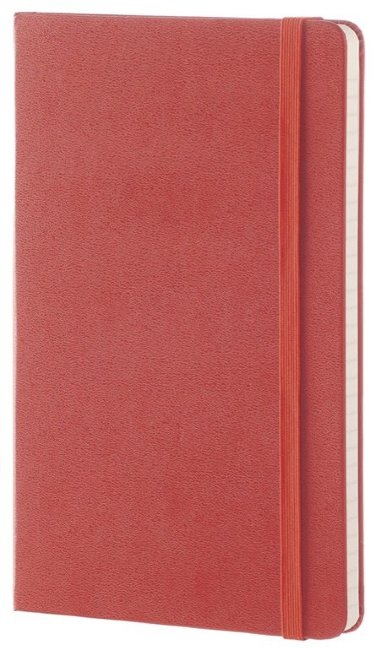 Блокнот Moleskine CLASSIC LARGE, линейка, оранжевый