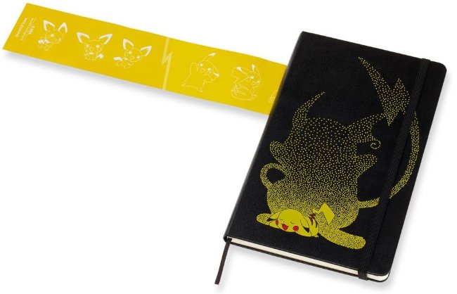 Блокнот Moleskine Limited Edition POKEMON Large, линейка, Pikachu Блокнот Moleskine Limited Edition POKEMON Large, линейка, Pikachu