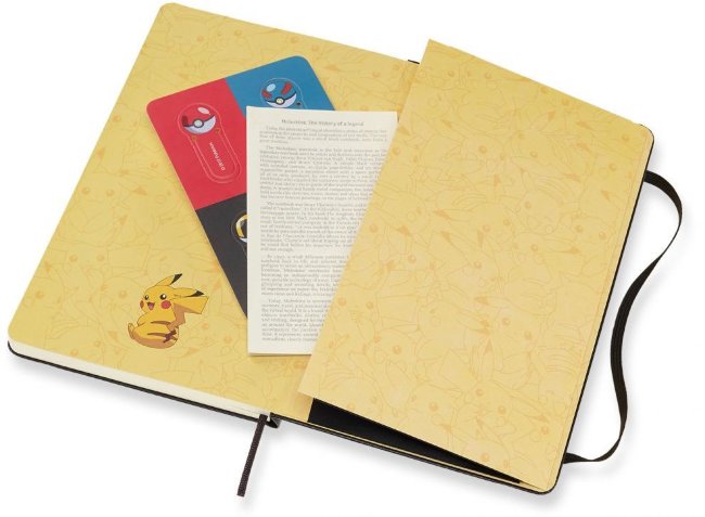 Блокнот Moleskine Limited Edition POKEMON Large, линейка, Pikachu Блокнот Moleskine Limited Edition POKEMON Large, линейка, Pikachu