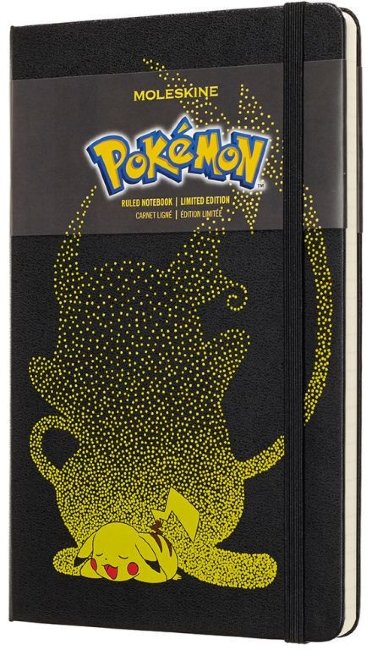 Блокнот Moleskine Limited Edition POKEMON Large, линейка, Pikachu Блокнот Moleskine Limited Edition POKEMON Large, линейка, Pikachu