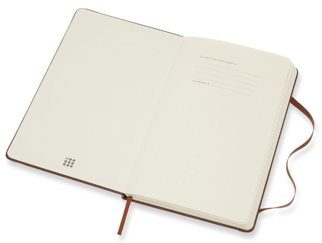 Блокнот Moleskine Limited Edition Leather Large, линейка, коричневый, подарочная коробка