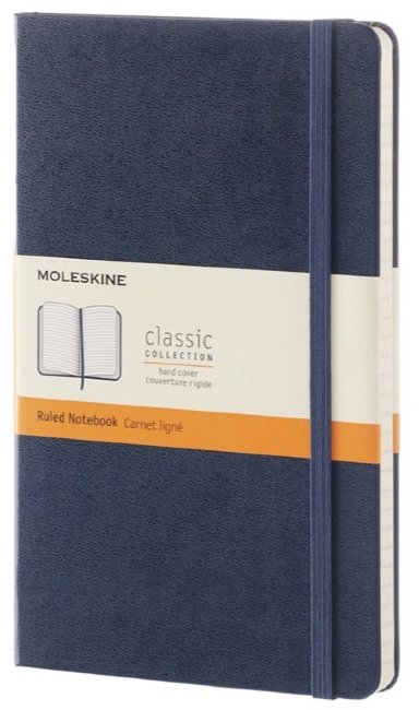 Блокнот Moleskine CLASSIC LARGE, линейка, синий сапфир Блокнот Moleskine CLASSIC LARGE, линейка, синий сапфир