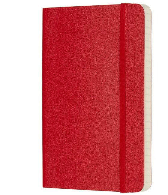 Блокнот Moleskine CLASSIC SOFT, клетка, красный Блокнот Moleskine CLASSIC SOFT, клетка, красный