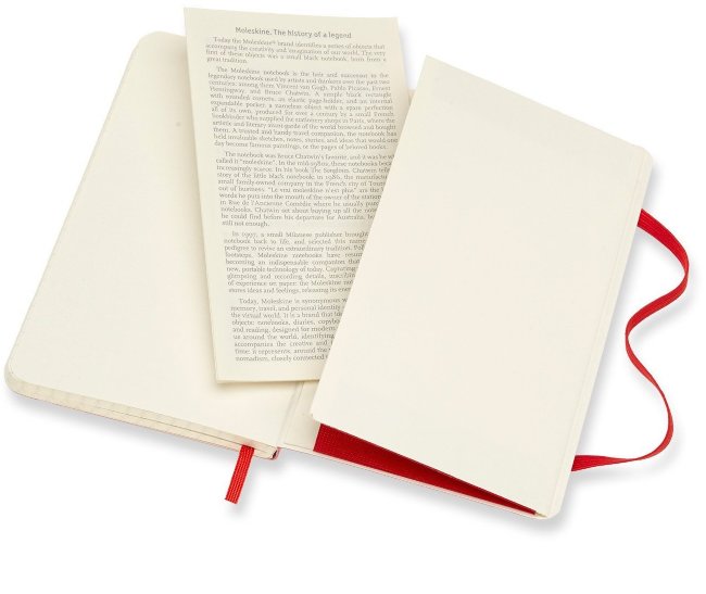 Блокнот Moleskine CLASSIC SOFT, клетка, красный Блокнот Moleskine CLASSIC SOFT, клетка, красный