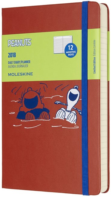 Ежедневник Moleskine PEANUTS LE, оранжевый