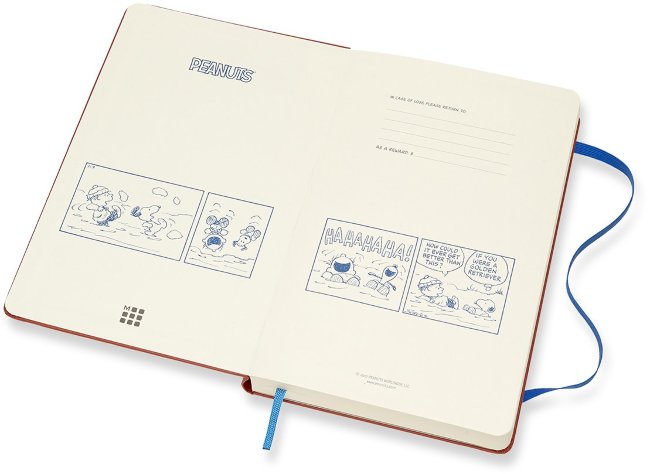 Ежедневник Moleskine PEANUTS LE, оранжевый