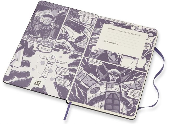 Блокнот Moleskine Limited Edition TRANSFORMERS Large, линейка, MEGATRON