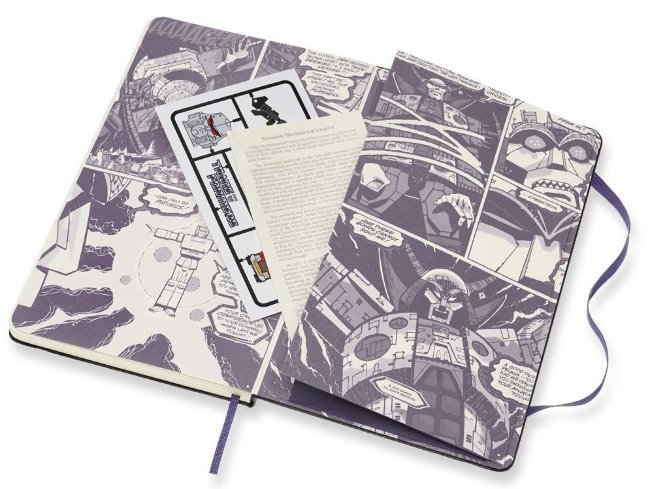 Блокнот Moleskine Limited Edition TRANSFORMERS Large, линейка, MEGATRON