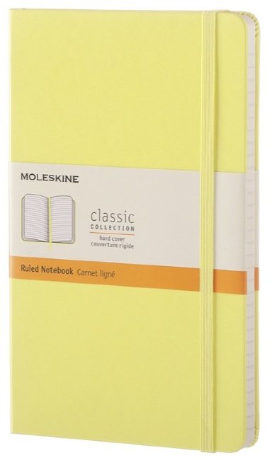 Блокнот Moleskine CLASSIC LARGE, линейка, желтый цитрон Блокнот Moleskine CLASSIC LARGE, линейка, желтый цитрон