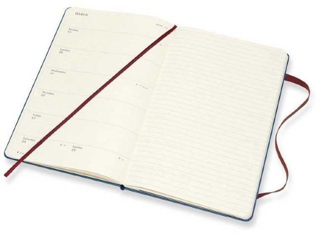 Еженедельник Moleskine PEANUTS WKNT LE, синий Еженедельник Moleskine PEANUTS WKNT LE, синий
