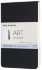 Блокнот для рисования Moleskine ART SOFT SKETCH PAD Pocket 90x140мм 48стр. мягкая обложка, черный