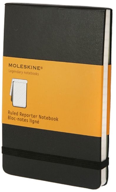 Блокнот Moleskine REPORTER, линейка, черный Блокнот Moleskine REPORTER, линейка, черный