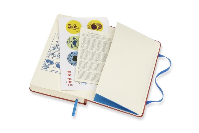Ежедневник Moleskine PEANUTS POCKET LE, оранжевый