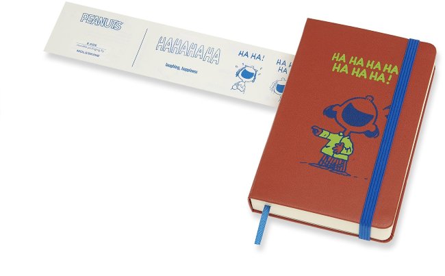 Ежедневник Moleskine PEANUTS POCKET LE, оранжевый