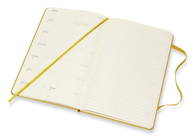 Еженедельник Moleskine CLASSIC WKNT, желтый клен Еженедельник Moleskine CLASSIC WKNT, желтый клен