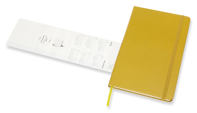 Еженедельник Moleskine CLASSIC WKNT, желтый клен Еженедельник Moleskine CLASSIC WKNT, желтый клен