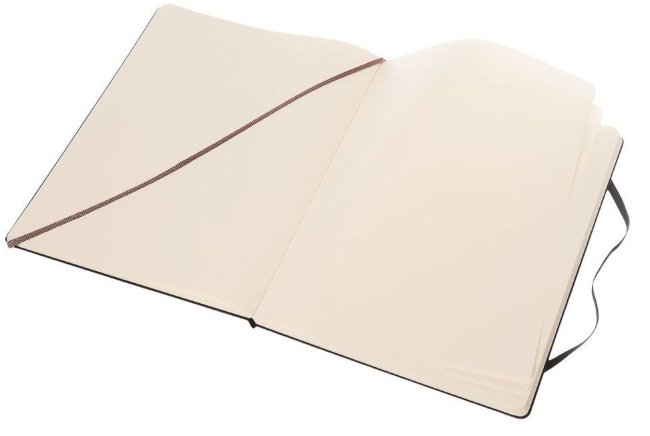 Блокнот Moleskine CLASSIC, нелинованный, черный Блокнот Moleskine CLASSIC, нелинованный, черный