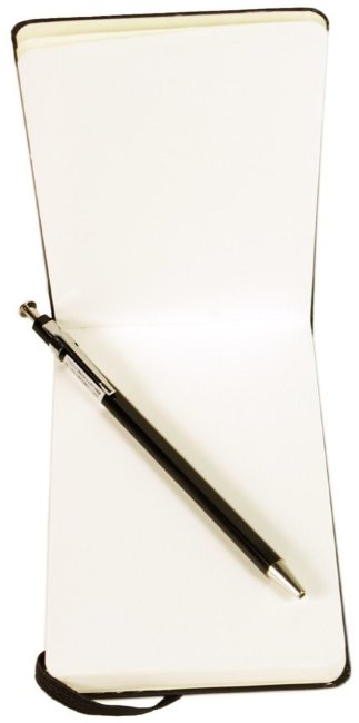 Блокнот Moleskine REPORTER, нелинованный, черный Блокнот Moleskine REPORTER, нелинованный, черный