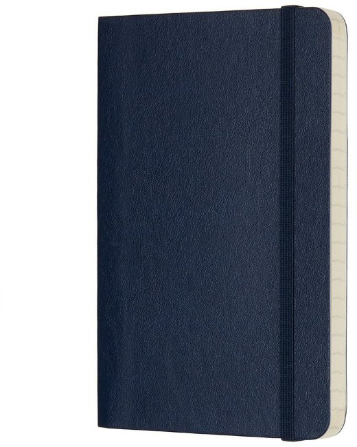 Блокнот Moleskine CLASSIC SOFT, линейка, синий сапфир Блокнот Moleskine CLASSIC SOFT, линейка, синий сапфир